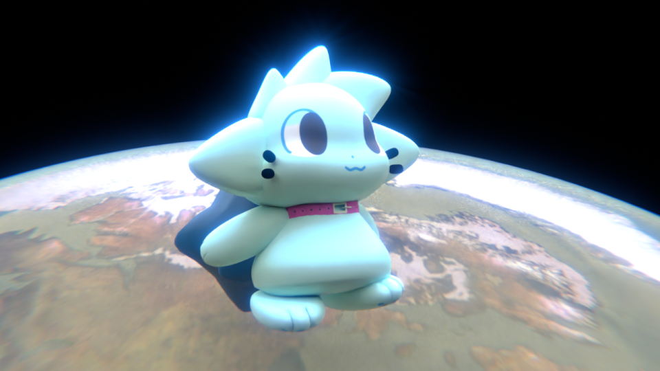 Mint in space. For mintpaws