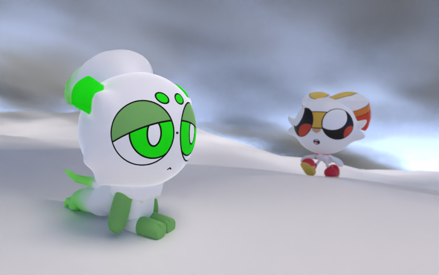 The first render with Takhwif, featuring Jordan (by LittleSobBlue)