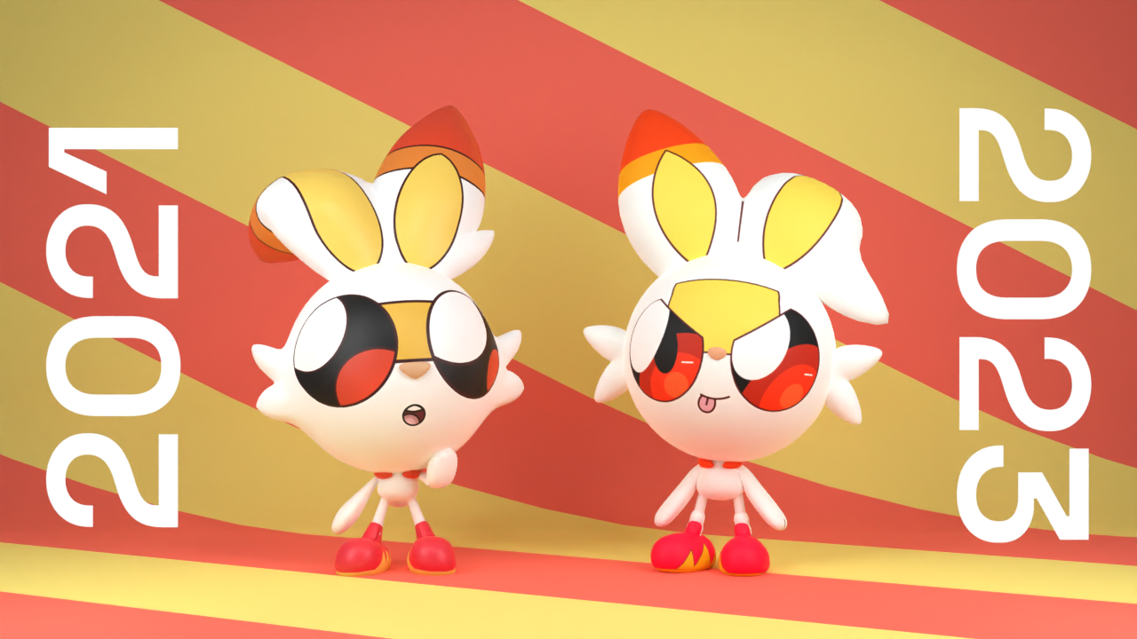 A comparision of 3D Jordan. To the left is Jordan created in 2021, while on the right Jordan created in 2023. For LittleSobBlue